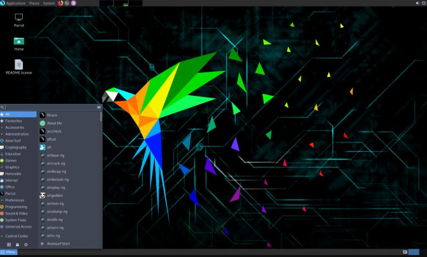 Parrot Security OS Linux