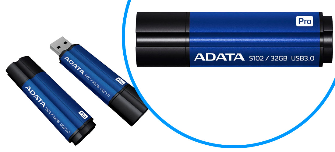 ADATA S102 Pro 32Gb blue