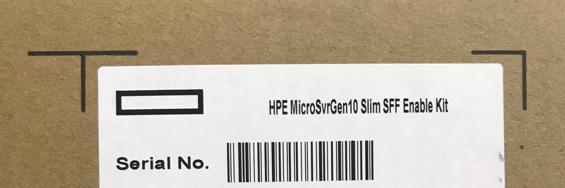 HPE 870212-B21 MicroServer Gen10 Slim SFF Enable Kit