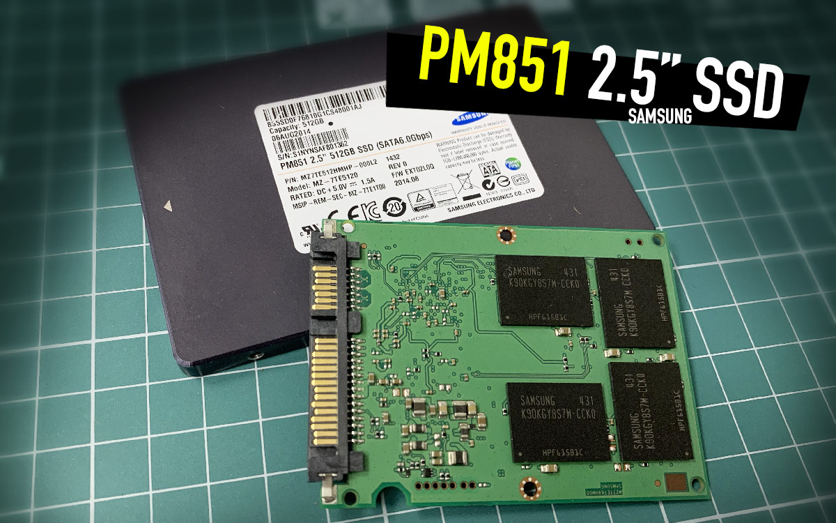 SSD накопитель Samsung PM851
