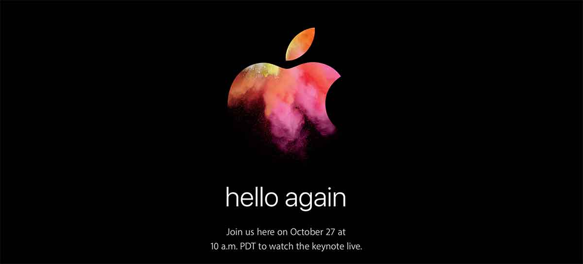 презентация Apple 27 октября