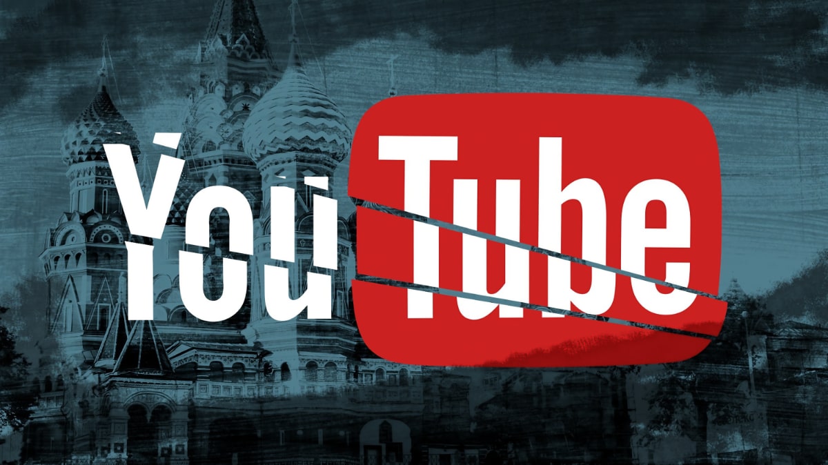 Блокировка YouTube в РФ