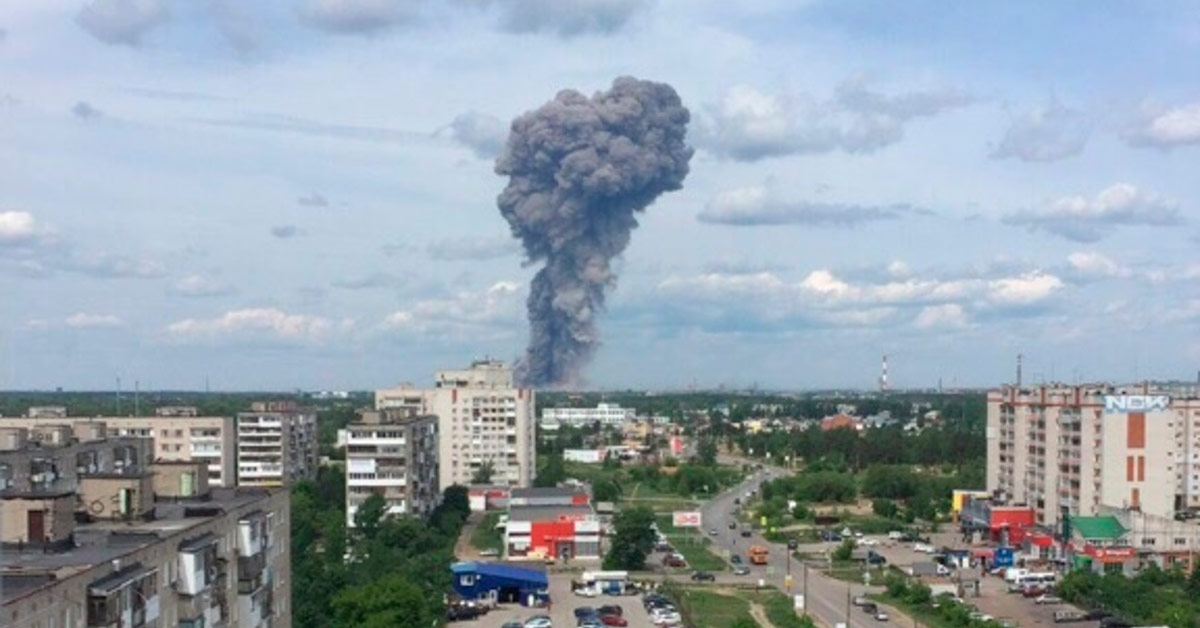 взрыв на заводе Кристалл в Дзержинске
