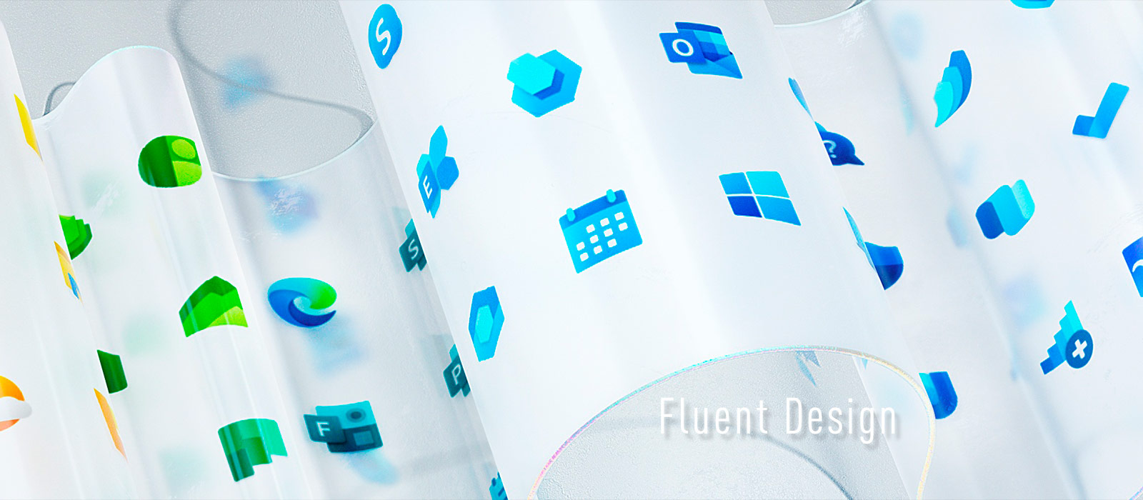 Новые иконки Windows 10 в стиле Fluent Design