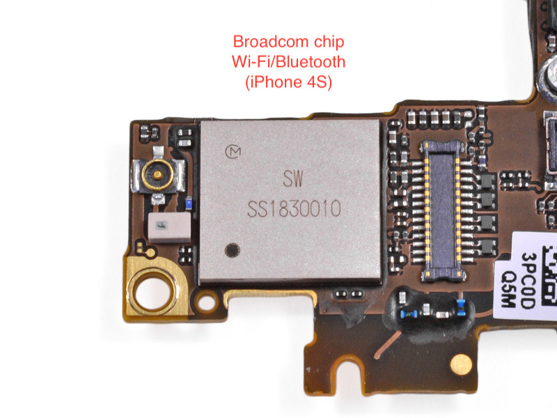 WiFi модуль Broadcom iPhone 4s