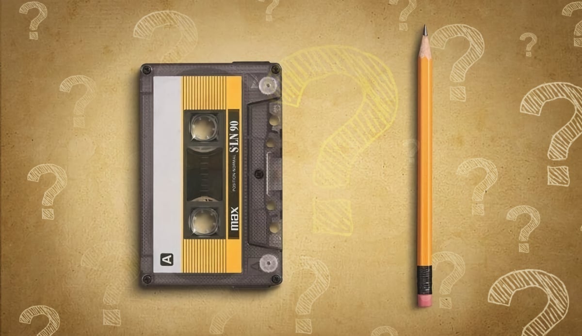 Аудиокассета и карандаш: кто-нибудь ещё помнит что с этим делать?