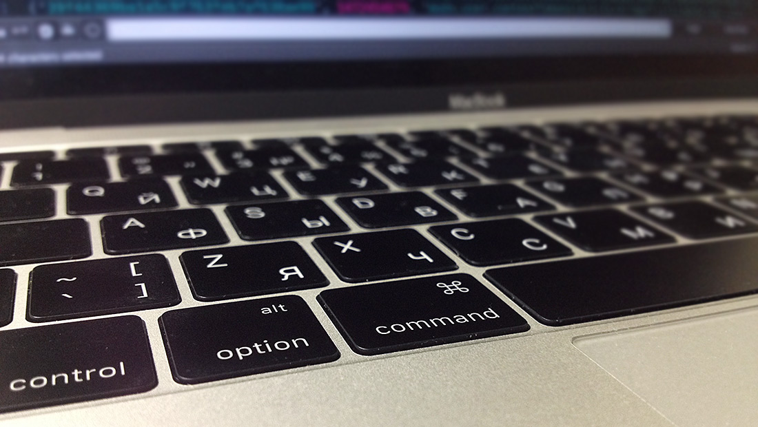 смена раскладки клавиатуры OS X. клавиатура macbook