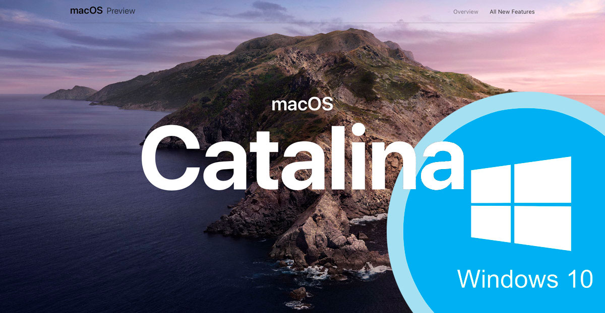 macOS Catalina и работа в сети Windows
