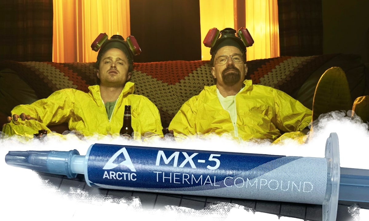 как себя зарекомендовала термопаста Arctic MX-5