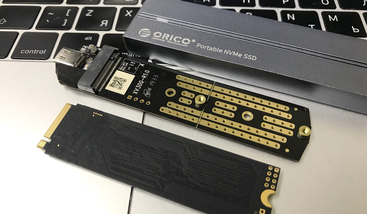 Комплектующие внешнего SSD накопителя ORICO BV300