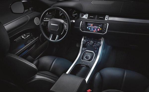 Range Rover Evoque 2016. интерьер