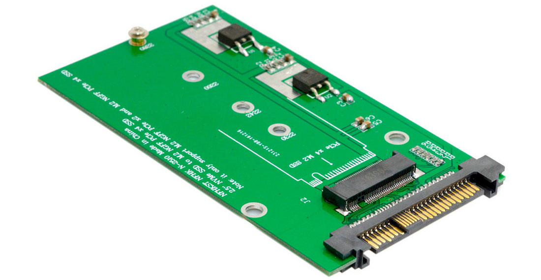переходник для подключения M.2 SSD к SATA разъёму
