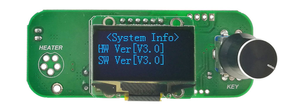 контроллер паяльной станции на контроллере STM32 версии 3.0