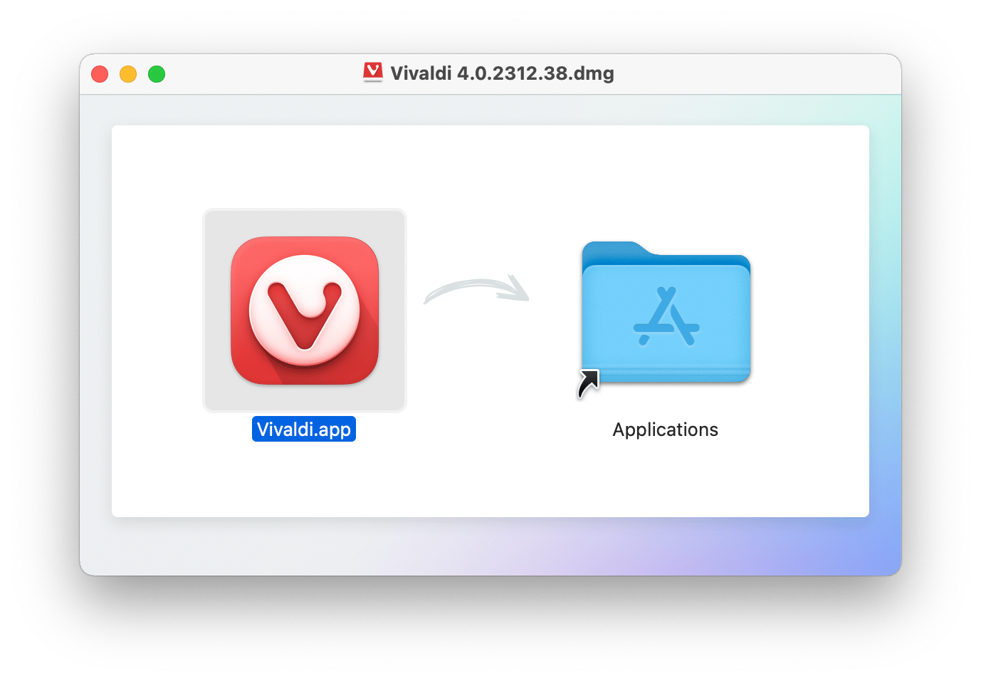Установка браузера Vivaldi на macOS